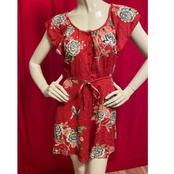 Angie Floral Print MIni Dress Size XS - Picture 1 of 5